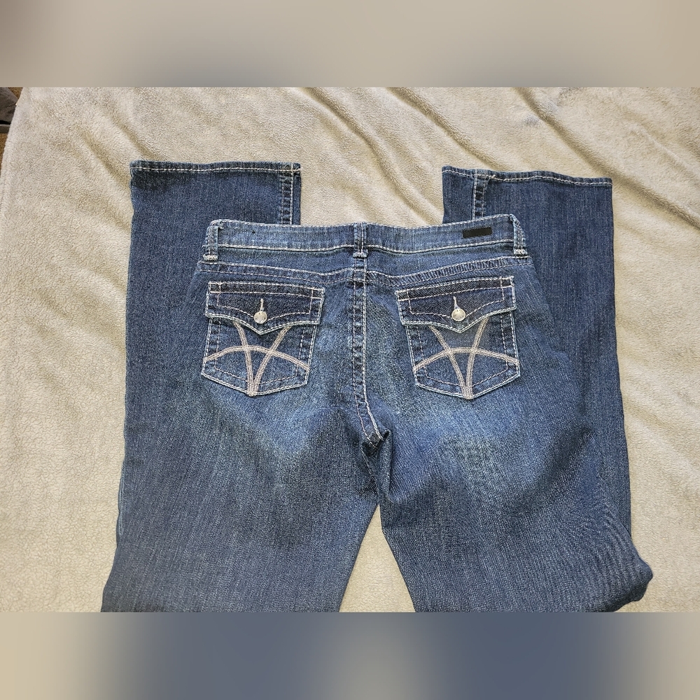 Kut from the Kloth Mid Wash Blue Bootcut Jeans - Picture 8 of 12